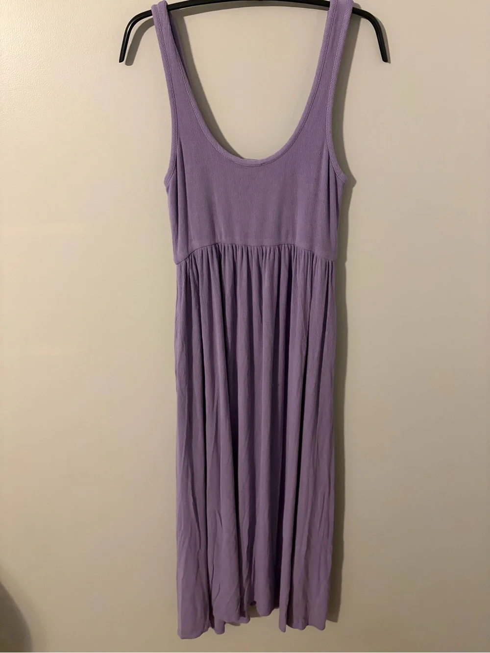 Hatch maternity softest ribbed nursing tank dress wisteria 0 xs - Picture 7 of 7